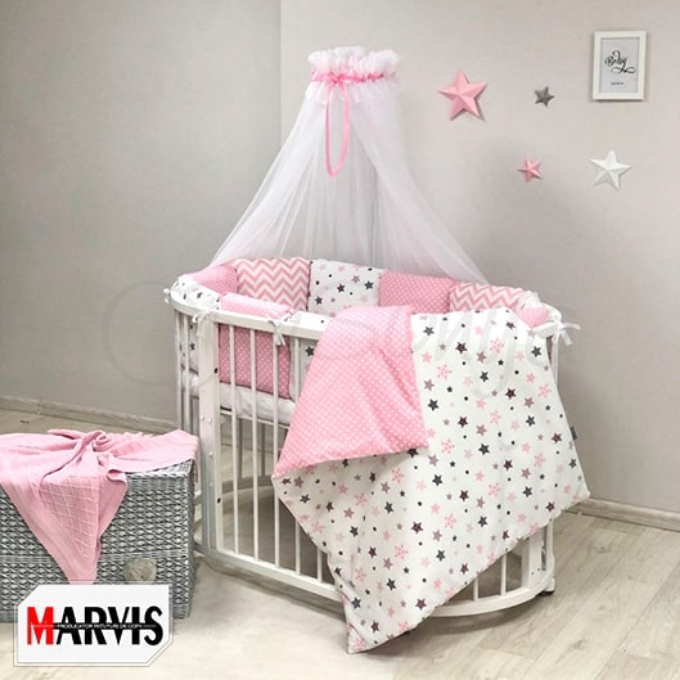Lenjerie Baby Stars Pink